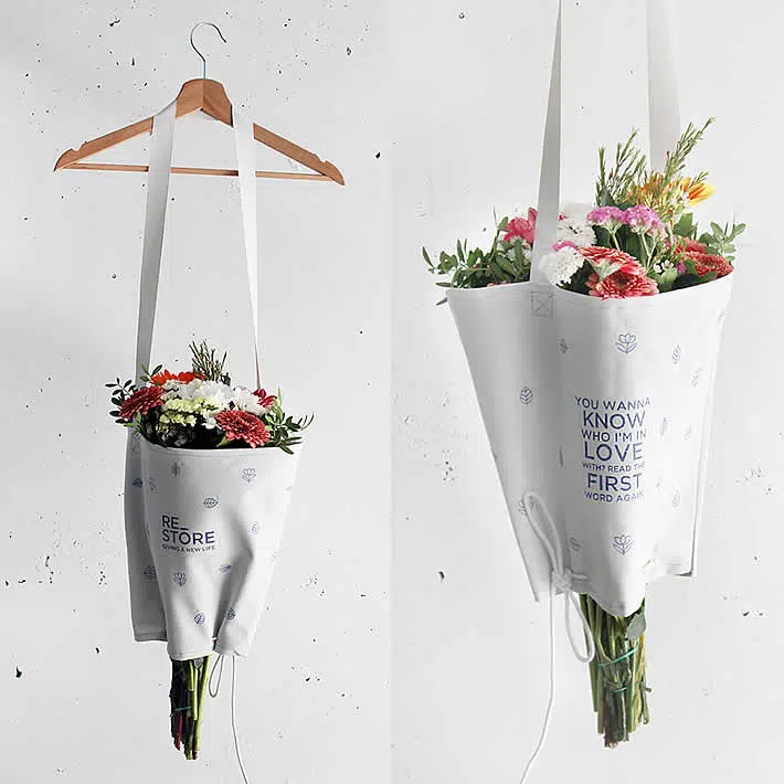 Flower Bouquet Bag by RE_STORE