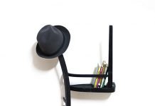 Half = One: chair shelf and hanger by Tess Hill Half = One: chair shelf and hanger by Tess Hill – upcycleDZINE