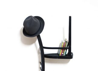 Half = One: chair shelf and hanger by Tess Hill Half = One: chair shelf and hanger by Tess Hill – upcycleDZINE