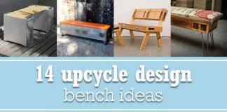14 upcycle design bench ideas – upcycleDZINE