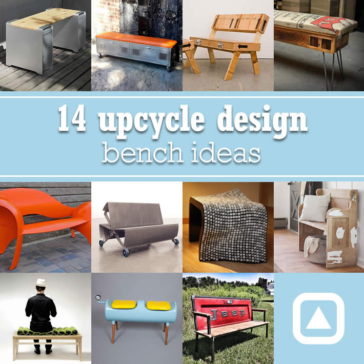 14 upcycle design bench ideas – upcycleDZINE