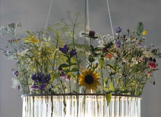 Maria S.C. Chandelier: upcycled test tubes by Pani Jurek – upcycleDZINE