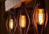 Industrial Barn Wood and Rebar Light Fixture by Rebarn Designs – upcycleDZINE