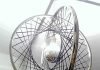 DIY: upcycle bicycle rims into Boole pendant light by Relevé Design DIY: upcycle bicycle rims into Boole pendant light by Relevé Design – upcycleDZINE