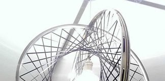 DIY:  upcycle bicycle rims into Boole pendant light by Relevé Design DIY: upcycle bicycle rims into Boole pendant light by Relevé Design – upcycleDZINE