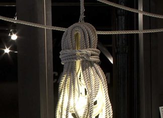 Cabos Adujados: coiled rope lamps by Silvina Descole – upcycleDZINE