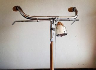 Bike Me Home: bicycle parts desk lamp by Industrial Kid – upcycleDZINE