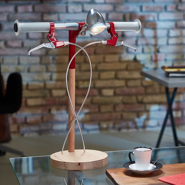 Bike Me Home Bicycle Parts Desk Lamps By Industrial Kid