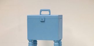 Toolbox put on a pedestal by M&M designers – upcycleDZINE