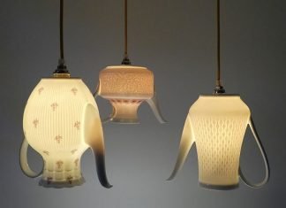 Vintage Chinaware pendant lamps by UPservies – upcycleDZINE