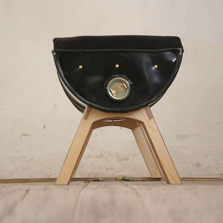 FASSBANK: drum upcycled into bench by WandelWerk – upcycleDZINE