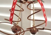 DIY: Upcycled Bed Spring Christmas Bells by Dinah Wulf – upcycleDZINE