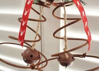 DIY: Upcycled Bed Spring Christmas Bells by Dinah Wulf – upcycleDZINE