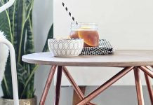 DIY: Himmeli Side Table from Copper Pipe by brittanyMakes – upcycleDZINE