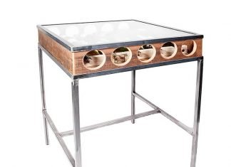 Wine Rack Table by Michael Graham Designs – upcycleDZINE