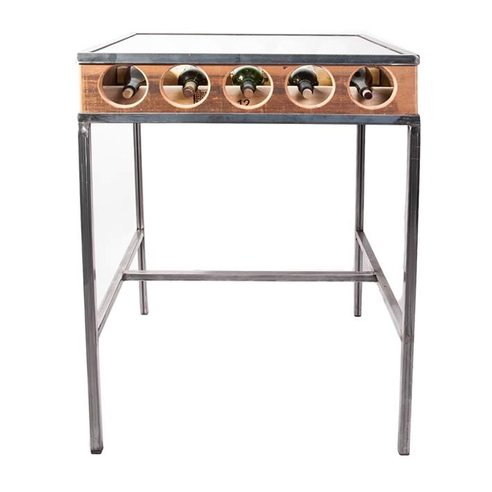 Wine Rack Bar Table by Michael Graham Designs – upcycleDZINE