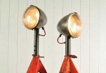 Upcycled Jack Stand Lamps by Original House – upcycleDZINE