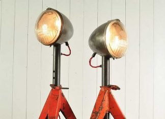 Upcycled Jack Stand Lamps by Original House – upcycleDZINE