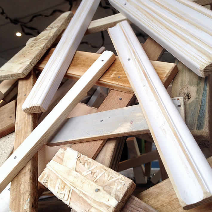 SCRAP WOOD LAMP by reCreate Design Company – upcycleDZINE