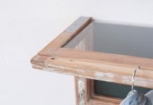 Coat Rack made out of a window by Hidden Rooms – upcycleDZINE