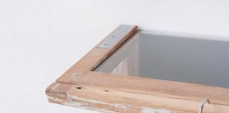 Coat Rack made out of a window by Hidden Rooms – upcycleDZINE