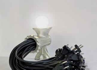 LIGHT MINCER: a meat grinder lamp by Reima Honkasalo – upcycleDZINE