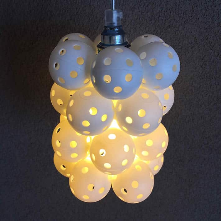PENFOLD 3: golf club wall lamp by Gilbert de Rooij – upcycleDZINE