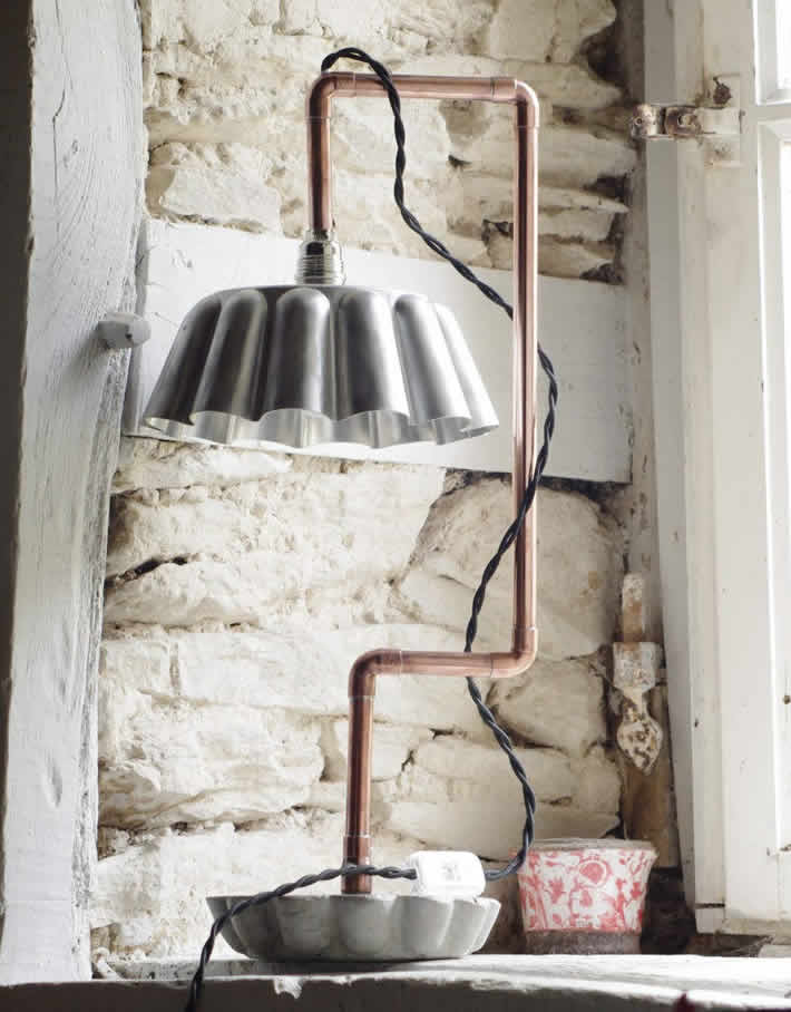 DENIS PAPIN: baking mould table lamp by Le Siecle Des Lumieres – upcycleDZINE