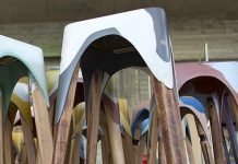 Matter of Motion Stools: abandoned wood reused by Maor Aharon Matter of Motion Stools: abandoned wood reused by Maor Aharon – upcycleDZINE