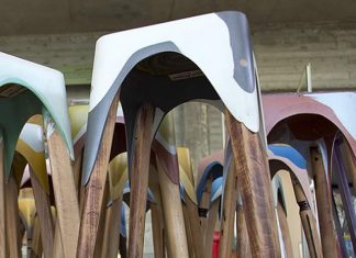 Matter of Motion Stools: abandoned wood reused by Maor Aharon – upcycleDZINE