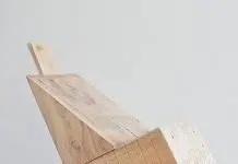 WEDGE: shipyard wood seat by Jelle Aarts WEDGE seat: shipyard wood furniture by Jelle Aarts – upcycleDZINE