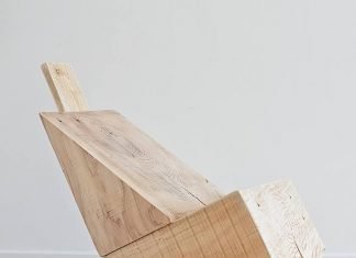 WEDGE seat: shipyard wood furniture by Jelle Aarts – upcycleDZINE