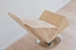 WEDGE seat: shipyard wood furniture by Jelle Aarts – upcycleDZINE