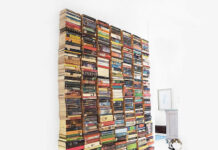 Floating Book Wall by Ronja Lotte – upcycleDZINE