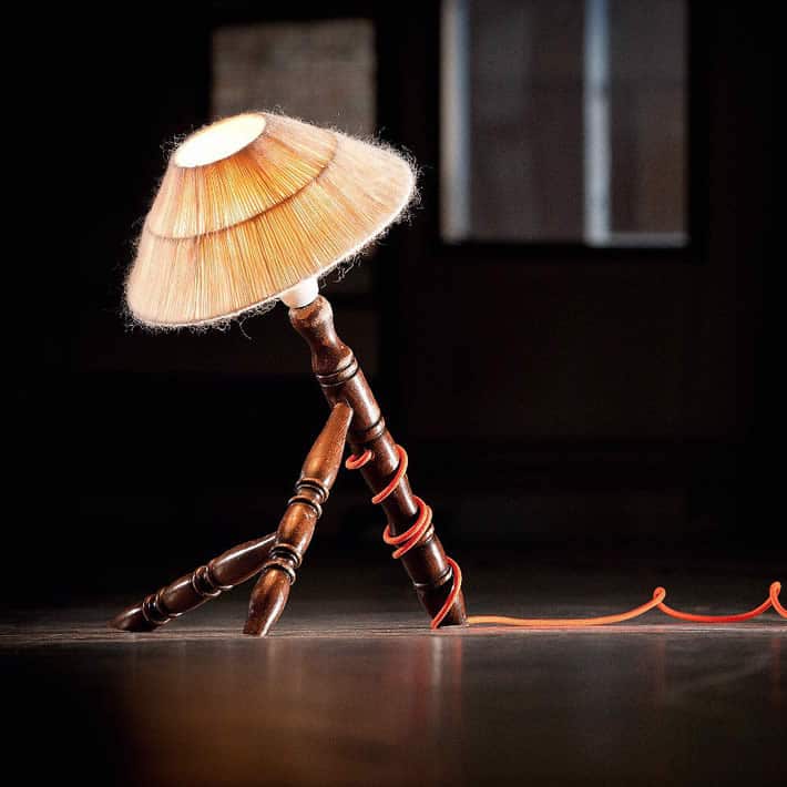 Lovely Legs Table Lamp: upcycled chair parts by Furniture Magpies – upcycleDZINE