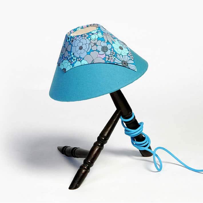 Lovely Legs Table Lamp: upcycled chair parts by Furniture Magpies – upcycleDZINE