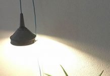 Vintage Funnel Gets Second Life as Lamp by Gilbert de Rooij – upcycleDZINE