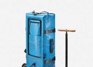 ZIPPELIN: world's first inflatable travel bag by FREITAG – upcycleDZINE