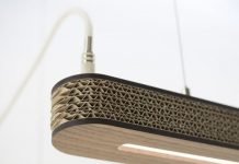 Cartoni 900: cardboard LED pendant lamp design by Wisse Trooster – upcycleDZINE