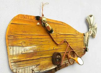 Wall Sculptures made out of Upcycled Materials by ScoobaFish Wall Sculptures made out of Upcycled Materials by ScoobaFish – upcycleDZINE