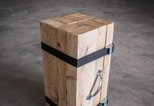 Lumberjack Stool: discarded timber furniture by Triple Eyelid – upcyleDZINE