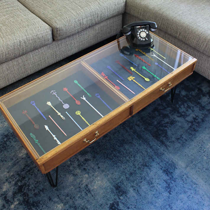 DIY: Reuse drawer to create a stunning Display Coffee Table