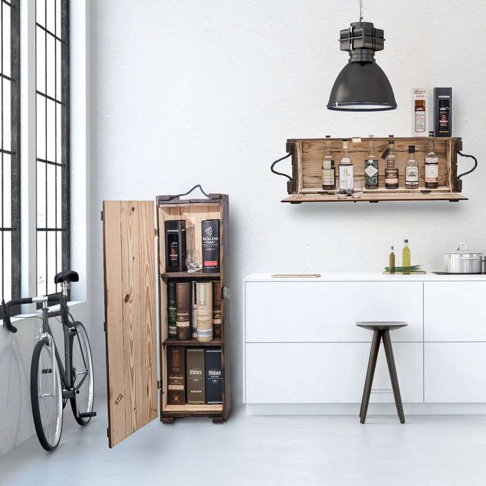 Boites de la paix - Peace Box storage and mini bar versions | upcycleDZINE