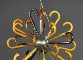 Umbrello chandelier featured image by Juraj Vyboh | upcycleDZINE