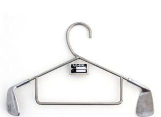Golf Club Hanger by The Rag and Bone Man front | upcycleDZINE