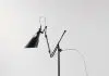 Broken umbrella gets a second life as beautiful desk and table lamps Umbrella desk lamp folded by Anti Waste | upcycleDZINE