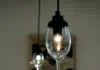 Wine glass pendant light charms Two Wineglass pendant lamps by OOOMS | upcycleDZINE